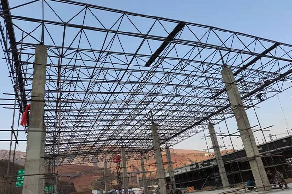 阿里钢结构网架图片